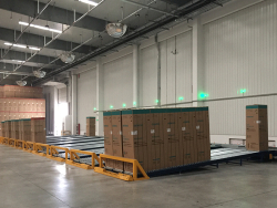 Temporary storage line