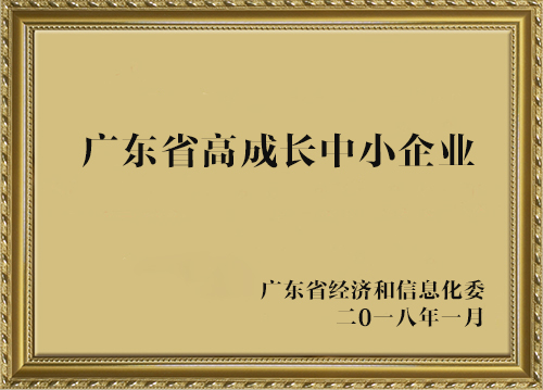 廣東省高成長中小企業(yè)